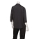 Uniform Works dames stretch shirt zwart XS