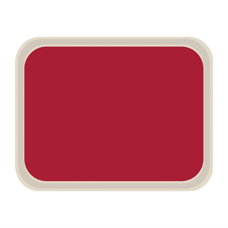 Roltex America polyester dienblad 46 x 36cm rood Roltex America polyester dienblad 46 x 36cm rood