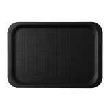 Roltex Blackline Antislipdienblad Zwart 42x30cm