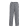 Whites Easyfit Teflon unisex koksbroek grote ruit zwart-wit M
