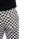 Whites Easyfit Teflon unisex koksbroek grote ruit zwart-wit M