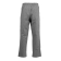 Whites Easyfit Teflon unisex koksbroek met kleine ruit zwart-wit XXL