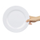 Olympia Kristallon melamine borden met brede rand 25,4cm (6 stuks)