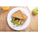 Olympia Kristallon melamine borden met brede rand 25,4cm (6 stuks)
