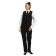 Dames gilet met zwarte knopen 10