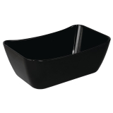 Olympia Kristallon Curve Schaal GN 1/4 Zwart