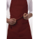 Chef Works halterschort bordeaux