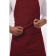 Chef Works halterschort bordeaux