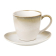 Olympia Birch schotels taupe 14,1x12,6cm (6 stuks)