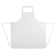 Whites waterdicht schort wit