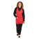 Whites halterschort met V-hals rood