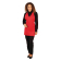 Whites halterschort met V-hals rood