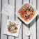 Fiesta Compostable composteerbare bagasse kommen vierkant 950ml (50 stuks)