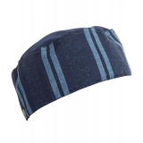 Chef Works Urban Presidio Beanie Donkerblauw Satijn Gestreept