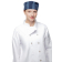 Chef Works Urban Presidio beanie donkerblauw satijn gestreept