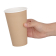 Fiesta Recyclable koffiebeker enkelwandig kraft 455ml (50 stuks)