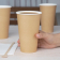 Fiesta Recyclable koffiebeker enkelwandig kraft 455ml (50 stuks)