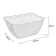 Olympia Kristallon buffetschaal wit 0,75L