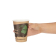 Fiesta Compostable composteerbare koffiebekers enkelwandig bruin 34cl (50 stuks)
