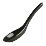 Pure Amuselepel Melamine Zwart