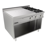 Saro Doorkookplaat Kachel Open Onderbouw + 2 Branders LQ - Model LQ / Tpg6ba