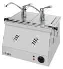 Saro Bainmarie 2 x 1/4 en 2 x 1/6 Met Pompkop Model Bm-0214