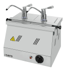 Saro Bainmarie 2 x 1/4 en 2 x 1/6 Met Pompkop Model Bm-0216