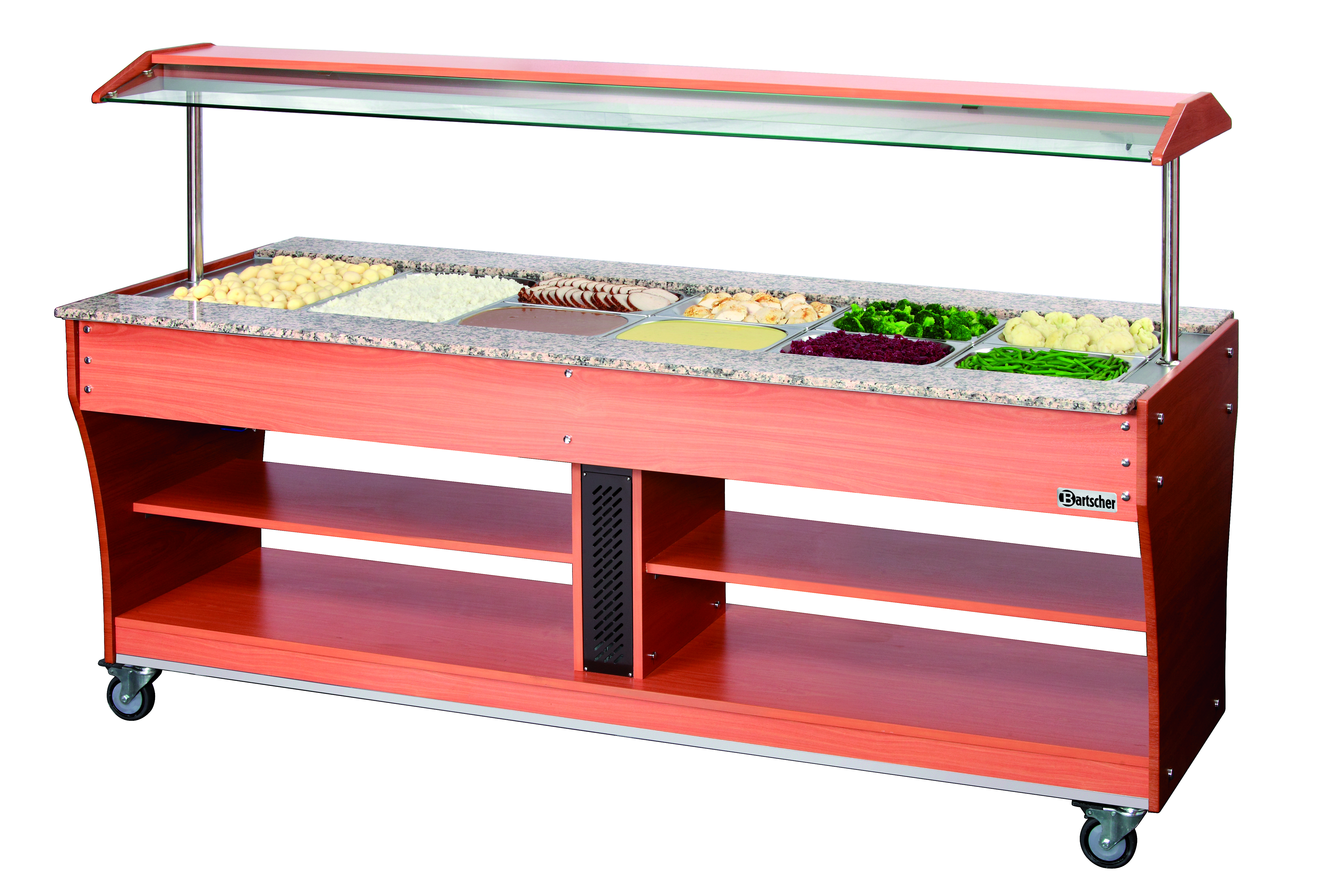 Buffetwagen, warm, 6x 1/1 GN Buffetwagen, warm, 6x 1/1 GN
