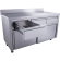 SARO Schuifdeurkast - 3 lades.1400X700mm met Opstaande rand