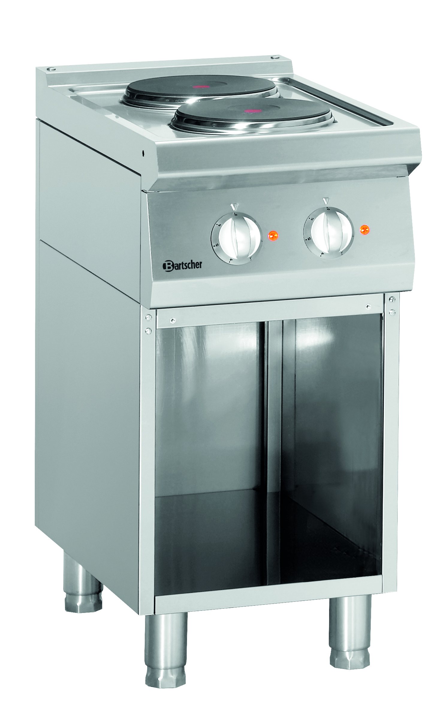 El. fornuis 700, B400, 2-pits, OO El. fornuis 700, B400, 2-pits, OO