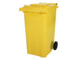 Saro 2 Wiel Grote Afvalcontainer Model Mgb 80 GE - Geel