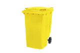 Saro 2 Wiel Grote Afvalcontainer Model Mgb 240 GE - Geel