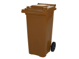 Saro 2 Wiel Grote Afvalcontainer Model Mgb 120 BR - Bruin