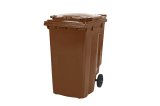 Saro 2 Wiel Grote Afvalcontainer Model Mgb 340 BR - Bruin