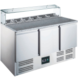 Saro Pizza Preparation Table With Glass Top Model Eps 903 G