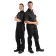 Whites Vegas unisex koksbuis korte mouw zwart 5XL