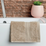 Mitre Essentials Nova Face Cloth Sand (pack of 10)