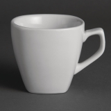 Olympia Whiteware Vierkante Koffiekop 20cl (12 Stuks)