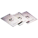 Deksel in Inox Met Handgreep Standaard 1/6