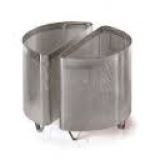 Mand 2 Sectoren, 100 Liter