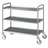 Serveerwagen Rvs 3 Niveau's