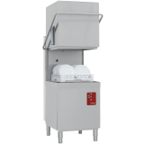 Vaatwasser Met Kap, Mand 500x500 mm + Break Tank + Doorlopende Ontharder
