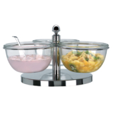Yoghurt houders, 3 kommen Ø 280 mm