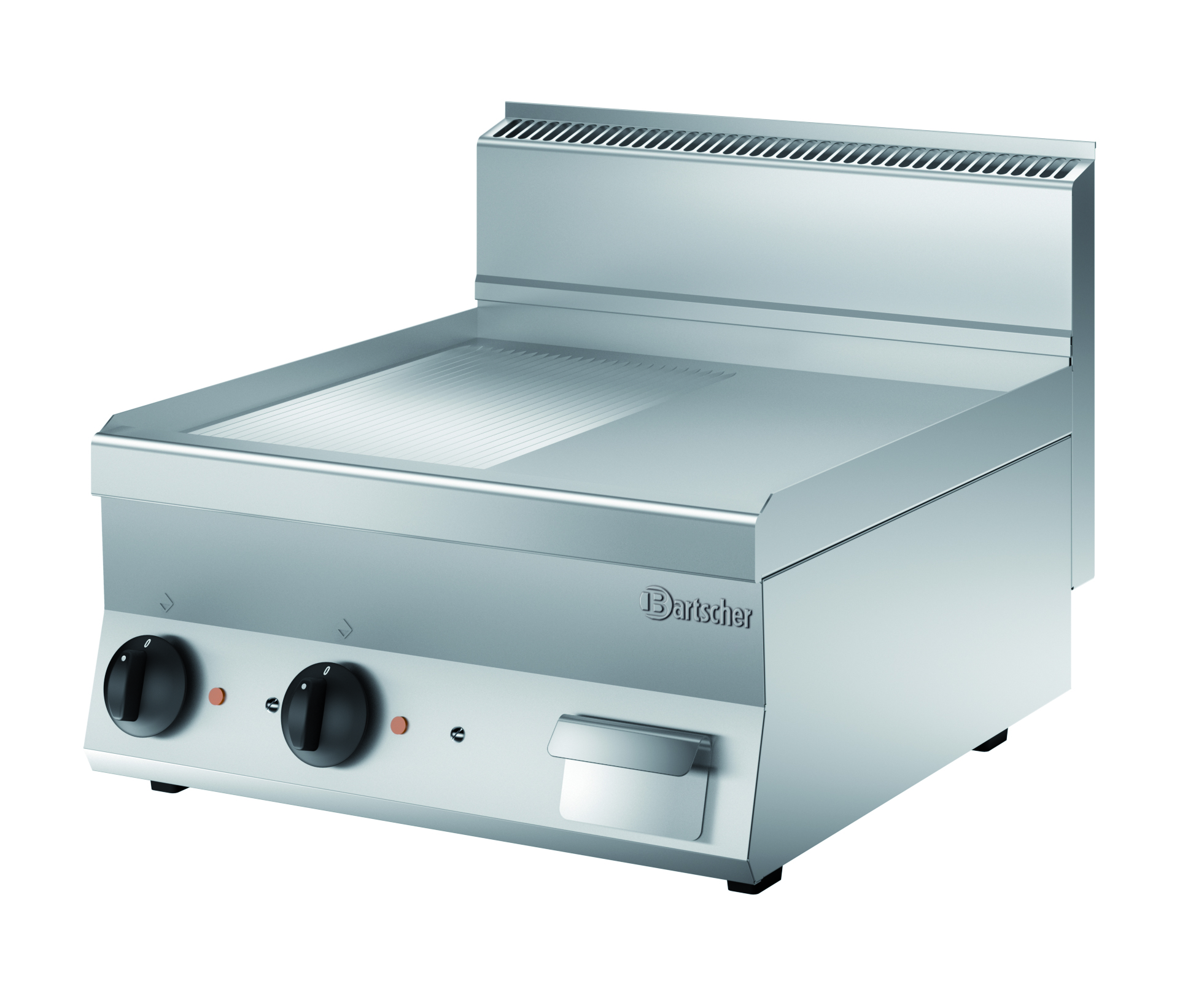 Grillplaat 650, B600, 1/2-1/2 Grillplaat 650, B600, 1/2-1/2