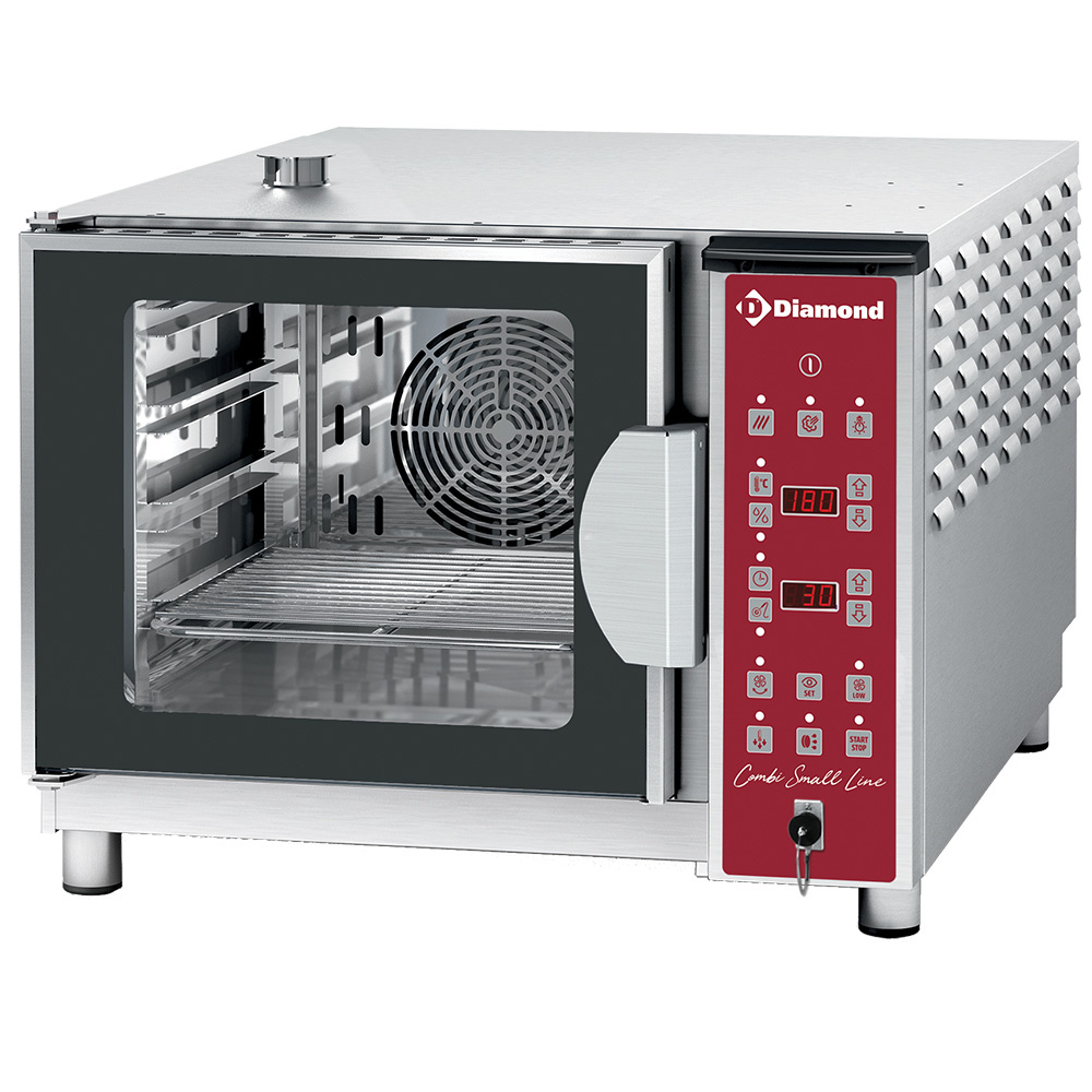 Elektrische stoom/convectieoven, 4x GN 1/1 Elektrische stoom/convectieoven, 4x GN 1/1