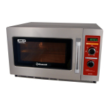 Microgolfoven in Rvs, (gn 2/3),1800 W. (34 Lt), Mechanisch