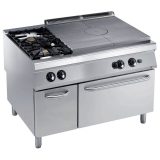 Fornuis, Doorkookplaat, 2 Gasbranders, Gasoven