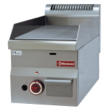 Bakplaat op Gas Met Vlakke Plaat -top-