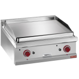 Braadplaat op Gas Met Vlakke Plaat, Hard Verchroomde, Module 1/1  -top-