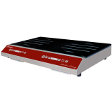 Inductieplaat 2 Kookzones (2x 1750 Watt), Tactiele Toetsen